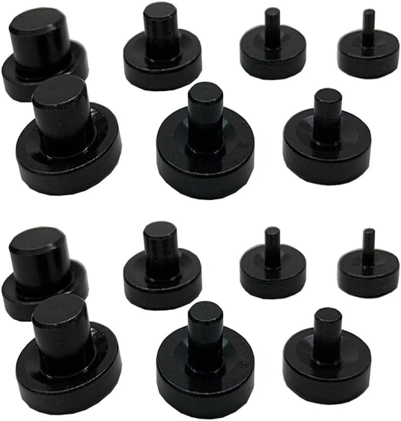 nuwfrog Tubing and Flaring Tool Kit Replacement Head 14 Pc.(3/16,1/4,5/16,3/8,7/16,1/2,5/8 inch) Adapter Kit Expander Flaring - Image 1